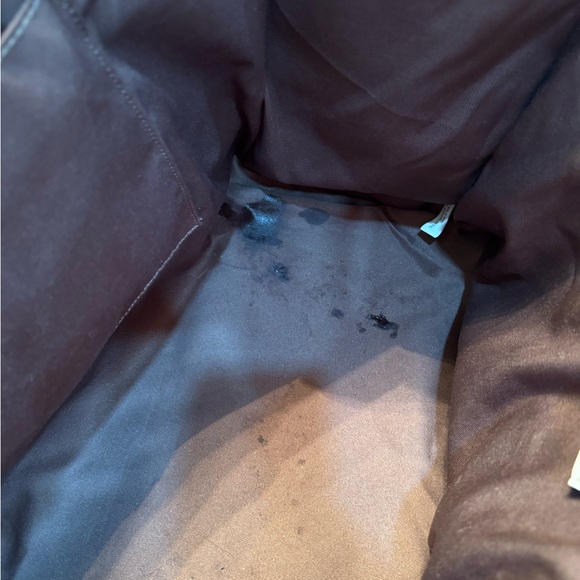 Unisex Beautiful chocolate brown TELFAR shopping bag - Picture 6 of 6